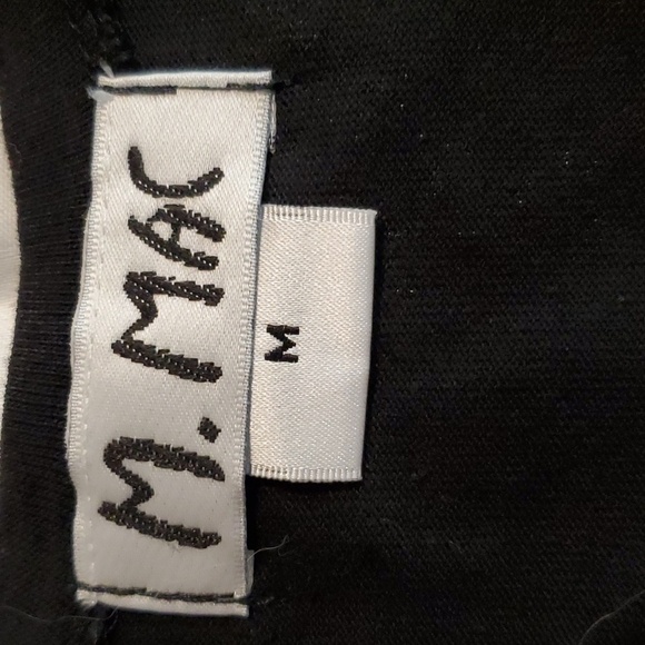 M.Mac Women'sBlack & White Midi Dress/ Beach Cover up Fish theme Sz. Medium - Picture 4 of 4